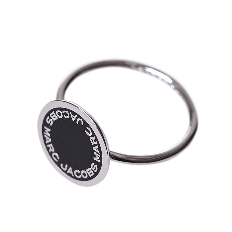 M0008543 BLACK/ARG LOGO DISC RING – Jill Joy