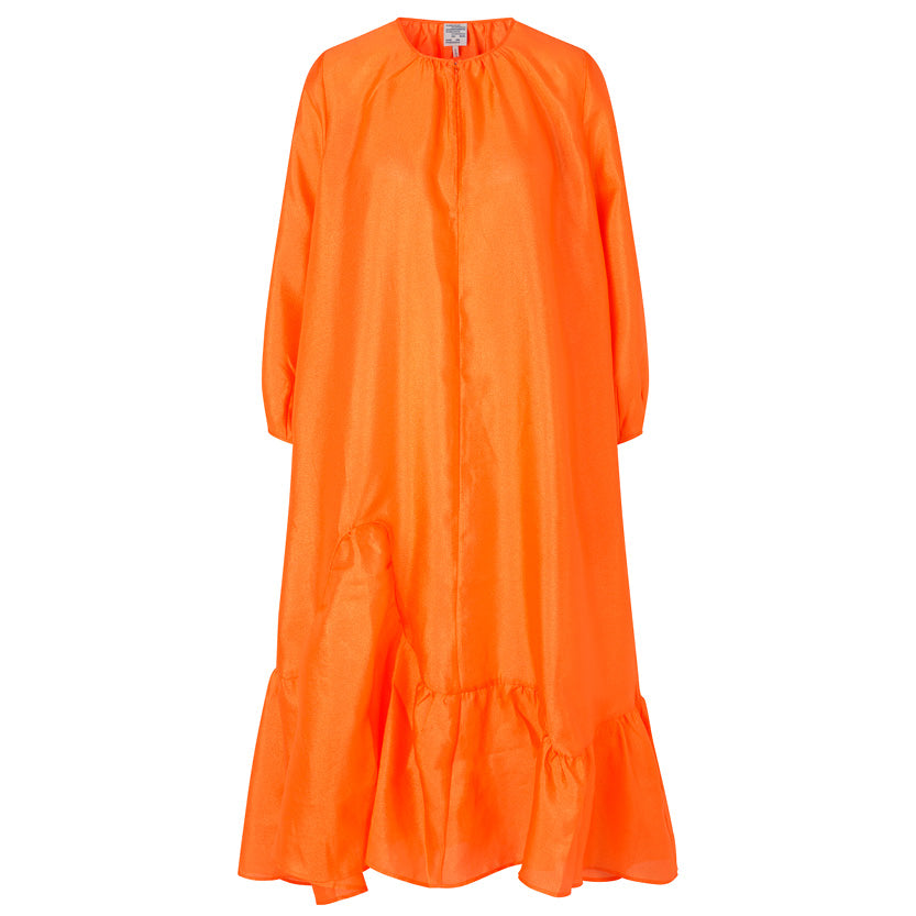 baum und pferdgarten orange dress Baum und Pferdgarten Aster Dress - Psychedelic Orange
